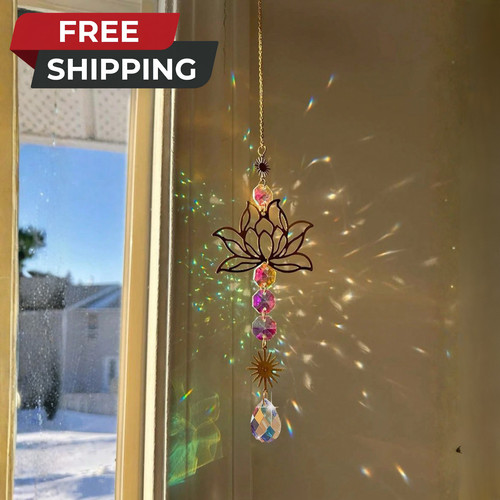 Lotus flower crystal - lotus,