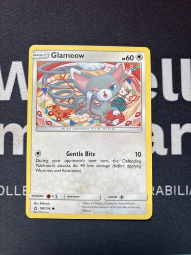 Pokemon glameow 108 156 - glameow, 108/156
