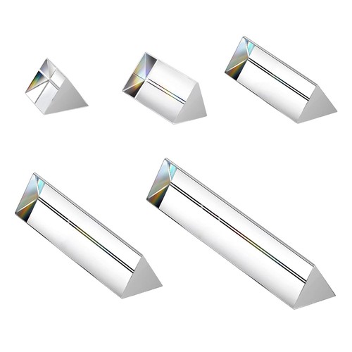 Clear crystal triangular - k9,