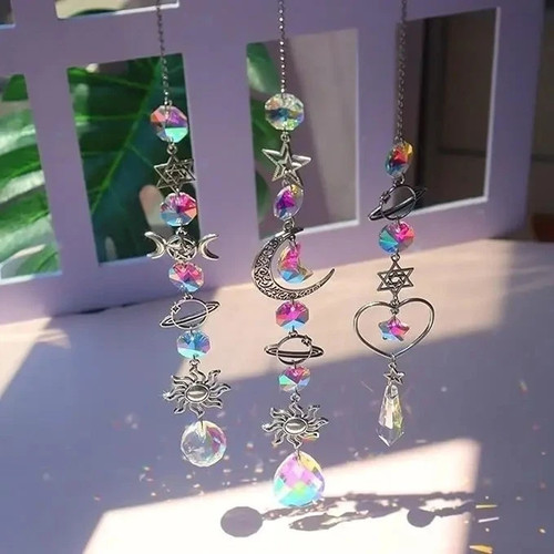 Crystal suncatcher rainbow - crystal,