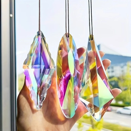 3pcs large crystal - 5", prism