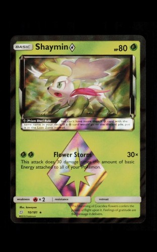 Pokemon card shaymin - pokemon,