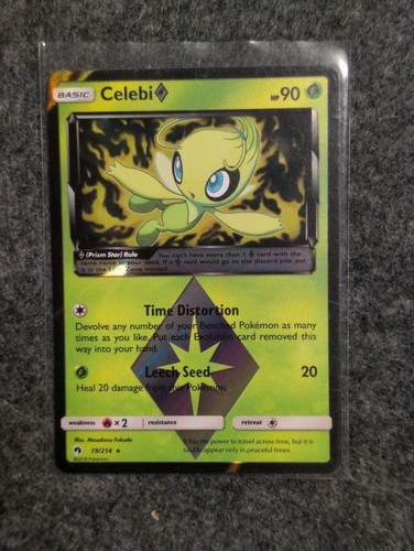 Pokémon lost thunder celebi - pokémon,