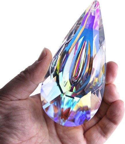 Hanging crystal prism - hanging,