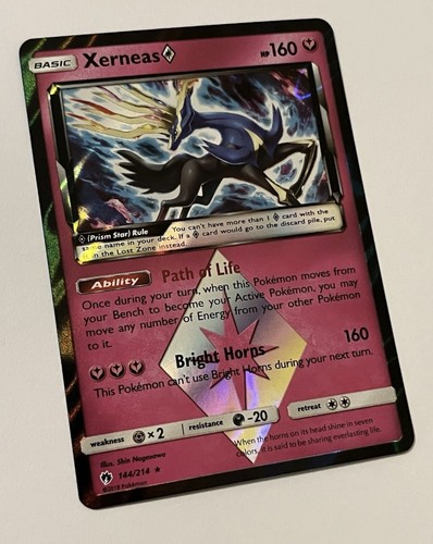 Xerneas holo prism star 144 - star, #144