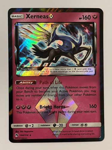 Xerneas holo prism - xerneas, #144