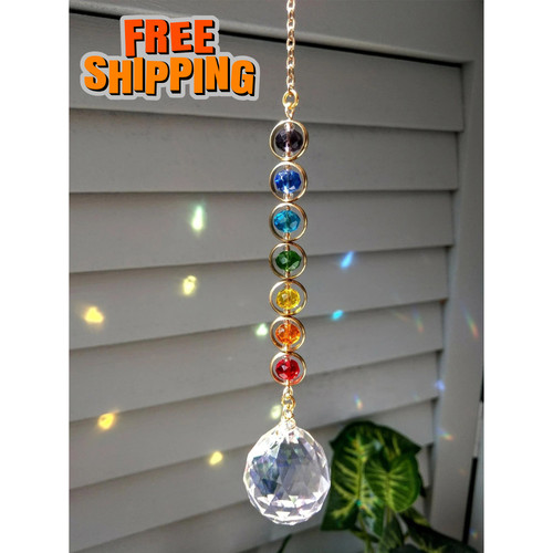 Crystal suncatcher rainbow - crystal,
