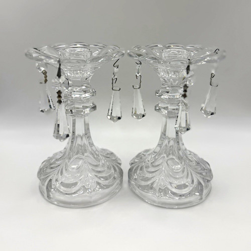 Vintage crystal taper - vintage,